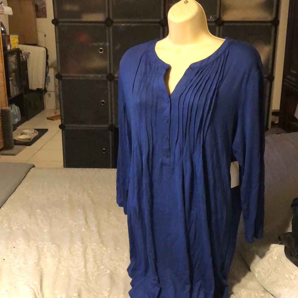 Blue tunic